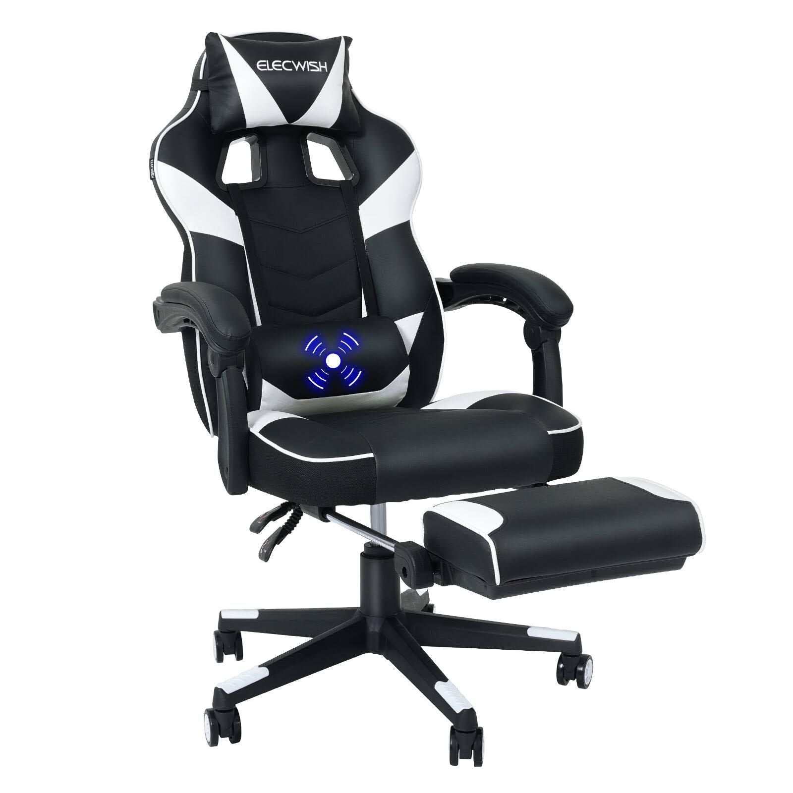 Puluomis Ergonomic Gaming Chair with High Backrest, PU Leather Gaming Chair