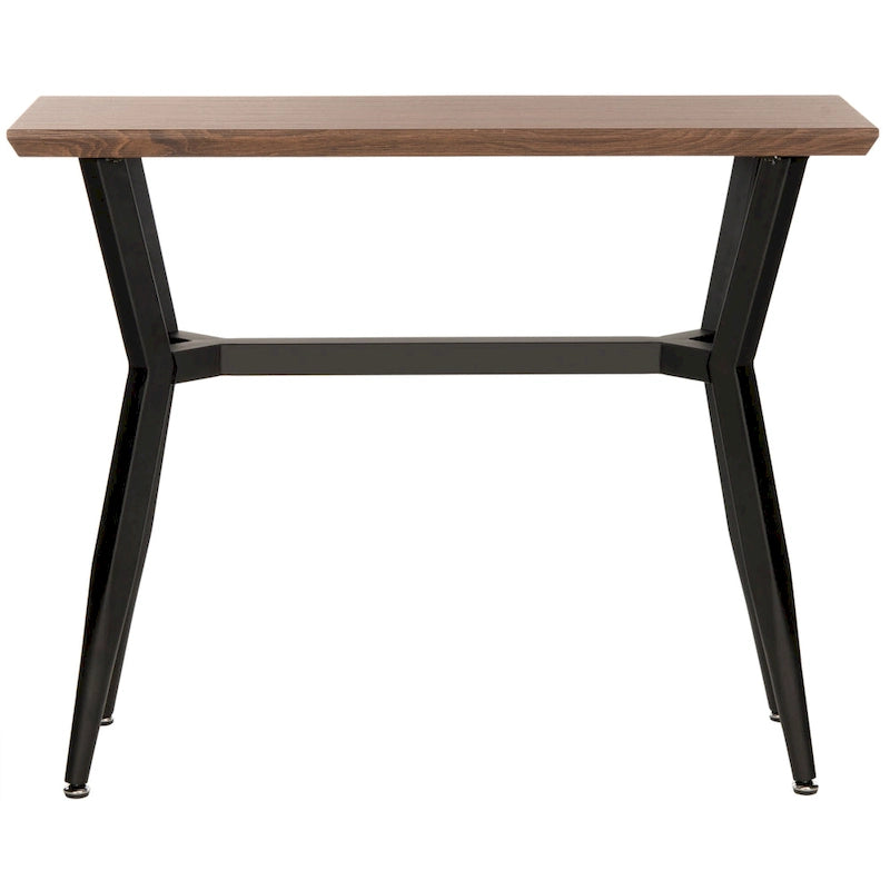 SAFAVIEH Andrew Brown/ Black Console Table - 39  W x 14  D x 31  H