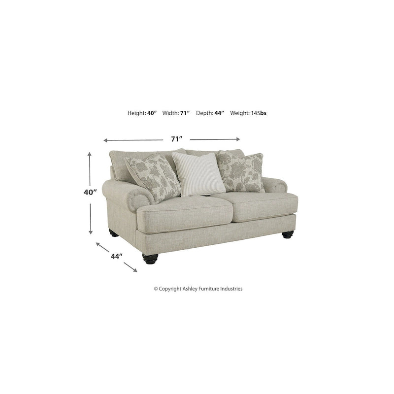 Signature Design by Ashley Asanti Beige 2-Piece Upholstery Package - 98  W x 44  D x 40  H