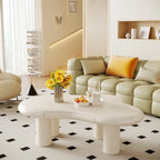 Modern Cute Cloud Coffee Table with Drawer for Living Room