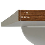 53.7   Farmhouse Kitchen Island With Power Outlet and Sliding Barn Doors, Rustic Storage Island With Drop Leaf and Drawers