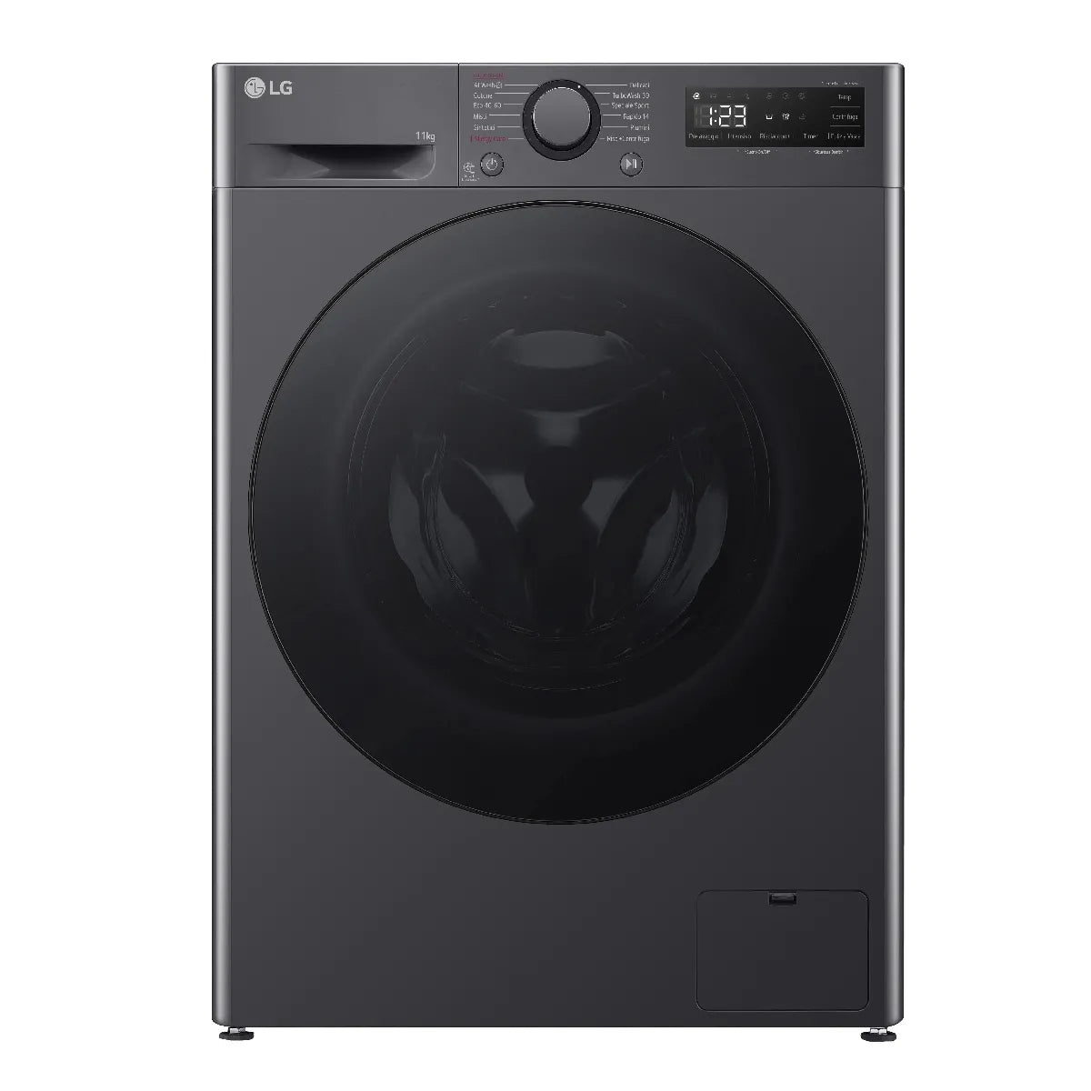 ## F4R5011TSMB washing machine, front load, 11 kg, 1400 rpm, black