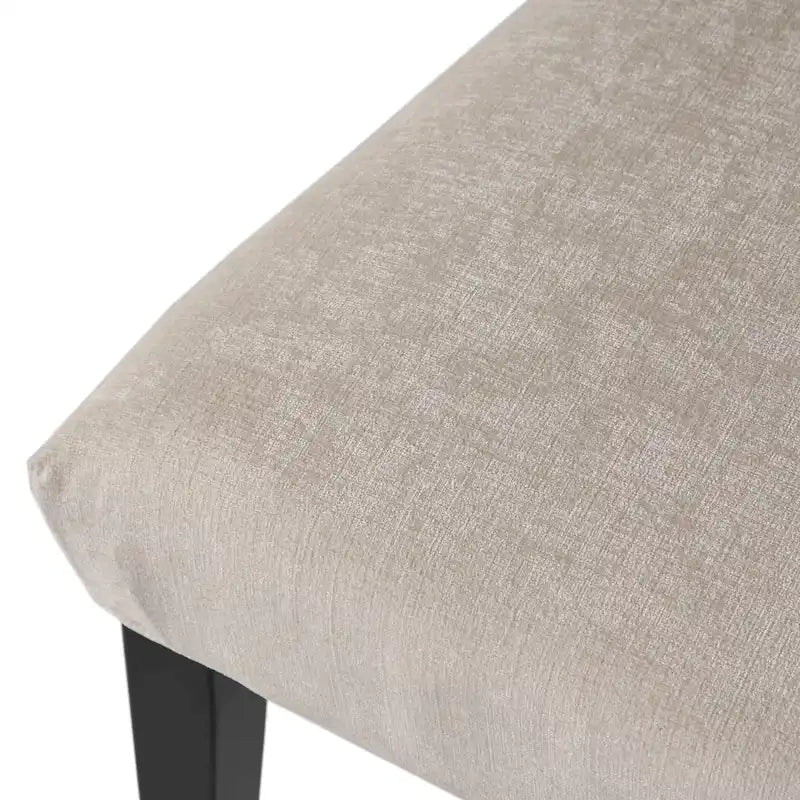 Crown Upholstered Fabric Dining Chairs (Set of 2) by Christopher Knight Home