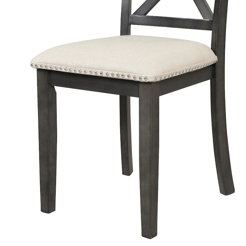 5 Pieces Dining Table and Chairs Set