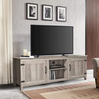 Modern Entertainment Center with Doors for 55 65 70 75 inch TV Stand - M