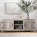 Modern Entertainment Center with Doors for 55 65 70 75 inch TV Stand - M
