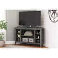 Signature Design by Ashley Dorrinson Corner TV Stand - 48 inches in width