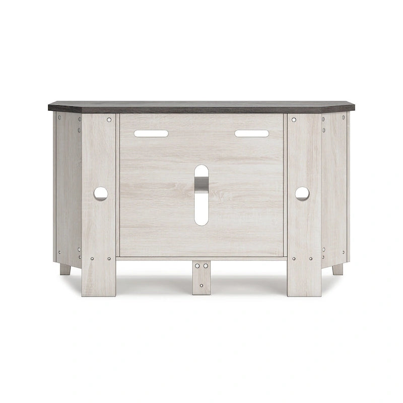 Signature Design by Ashley Dorrinson Corner TV Stand - 48 inches in width