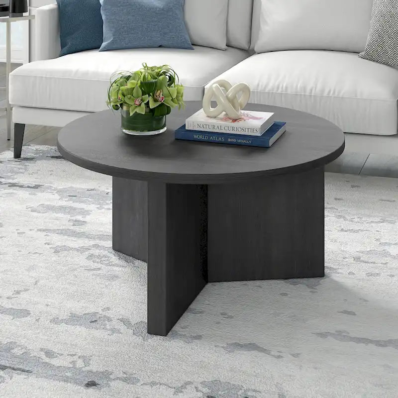 Anders 32   Wide Round Coffee Table