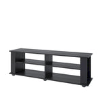 Black TV Stand, accommodates TVs up to 55   or 75