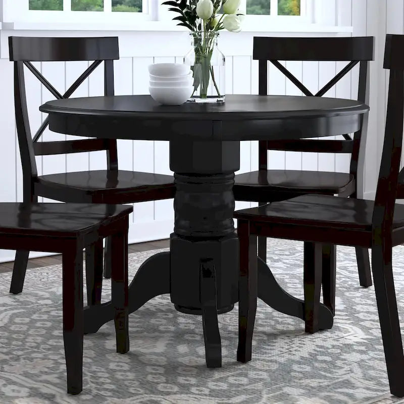 Homestyles 42   Round Pedestal Dining Table (Table Only)
