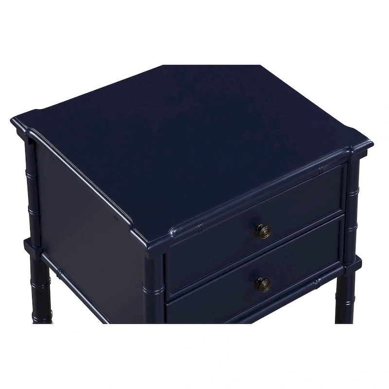 Ettington Carved Bamboo 2-drawer Nightstand by Greyson Living