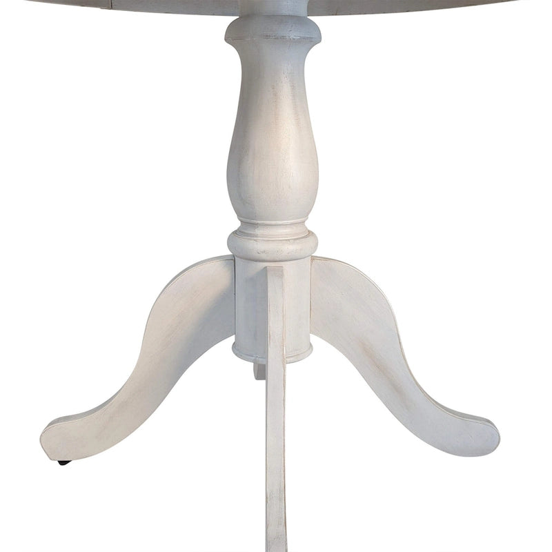 Carolina Living Fairview 36   Round Pedestal Dining Table