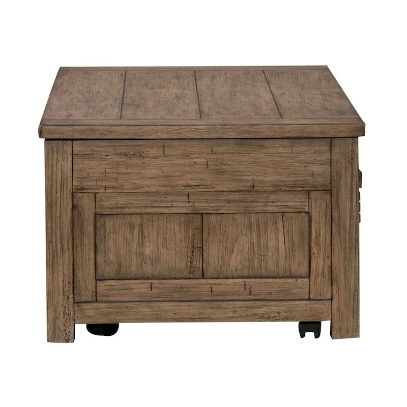 Pinebrook Ridge Weathered Toffee Lift Top Cocktail Table