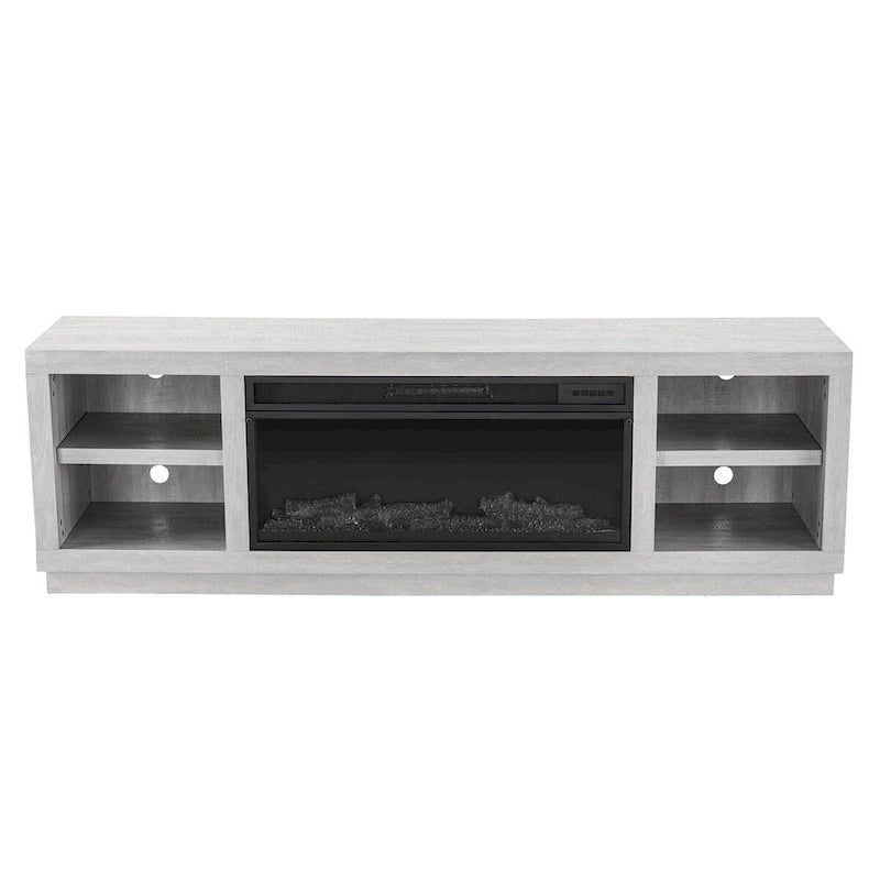 77 in. TV Stand Console for Tvs up to 85 in. with Fireplace - 77 inches in width