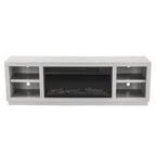 77 in. TV Stand Console for Tvs up to 85 in. with Fireplace - 77 inches in width