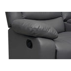 106   Manual Reclining Modular Sectional Couch with 1 Console & 2 Cup Holders, Living Room/Office