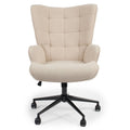 Menzzo Florelo Velvet High-Back Modern Office Chair